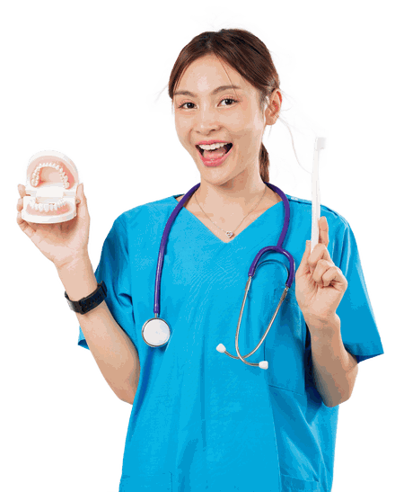 Smiling Dentalis dentist